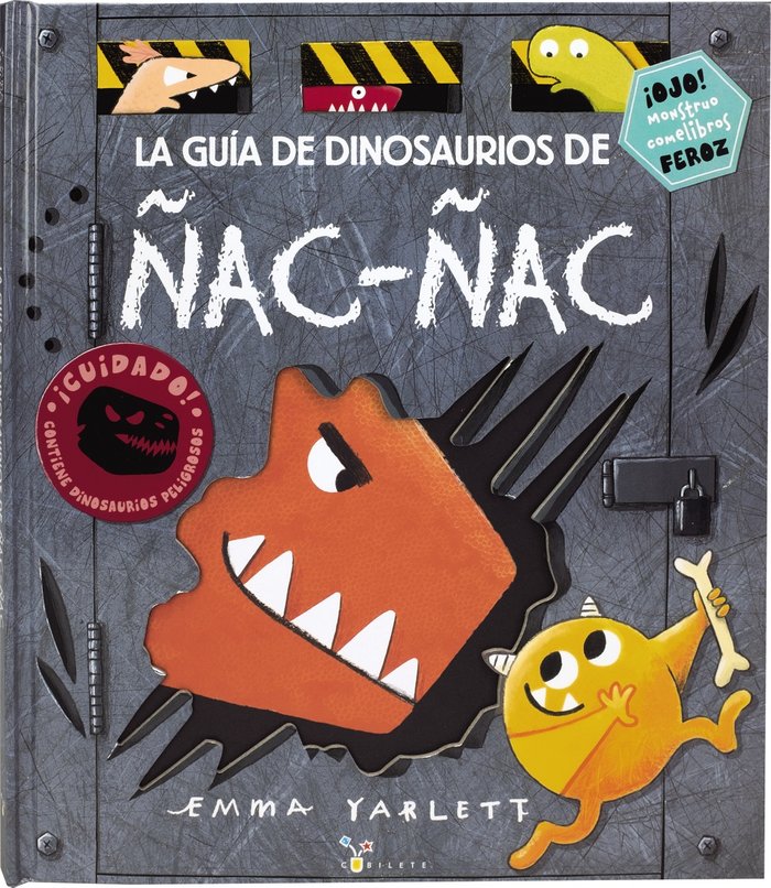 La guía de dinosaurios de Ñac-ñac, de Yarlett, Emma | portada del libro