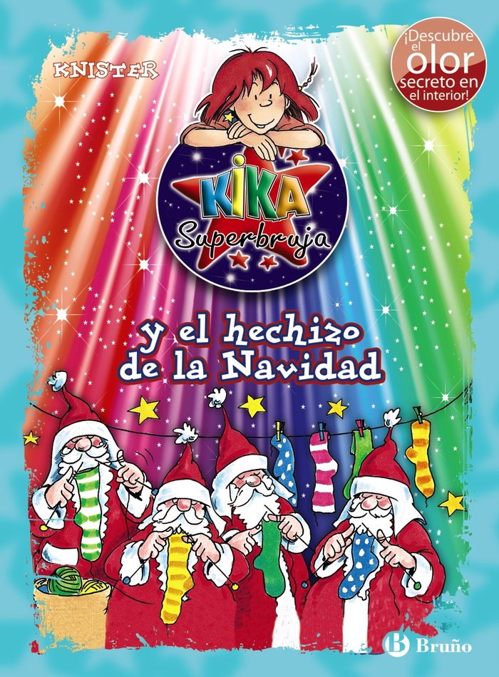 Kika Superbruja y el hechizo de la Navidad (ed. COLOR), de KNISTER | portada del libro