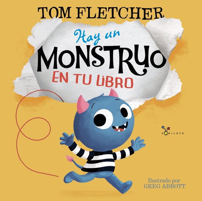 Hay un monstruo en tu libro, de Fletcher, Tom | portada del libro