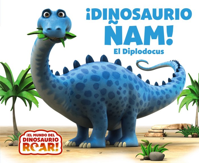 ¡Dinosaurio Ñam! El Diplodocus, de Curtis, Peter | portada del libro