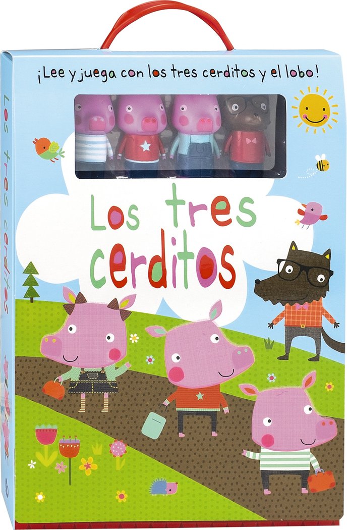 Los tres cerditos, de Machell, Dawn | portada del libro