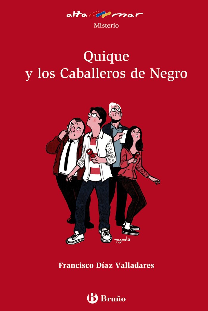 Quique y los Caballeros de Negro, de Díaz Valladares, Francisco | portada del libro