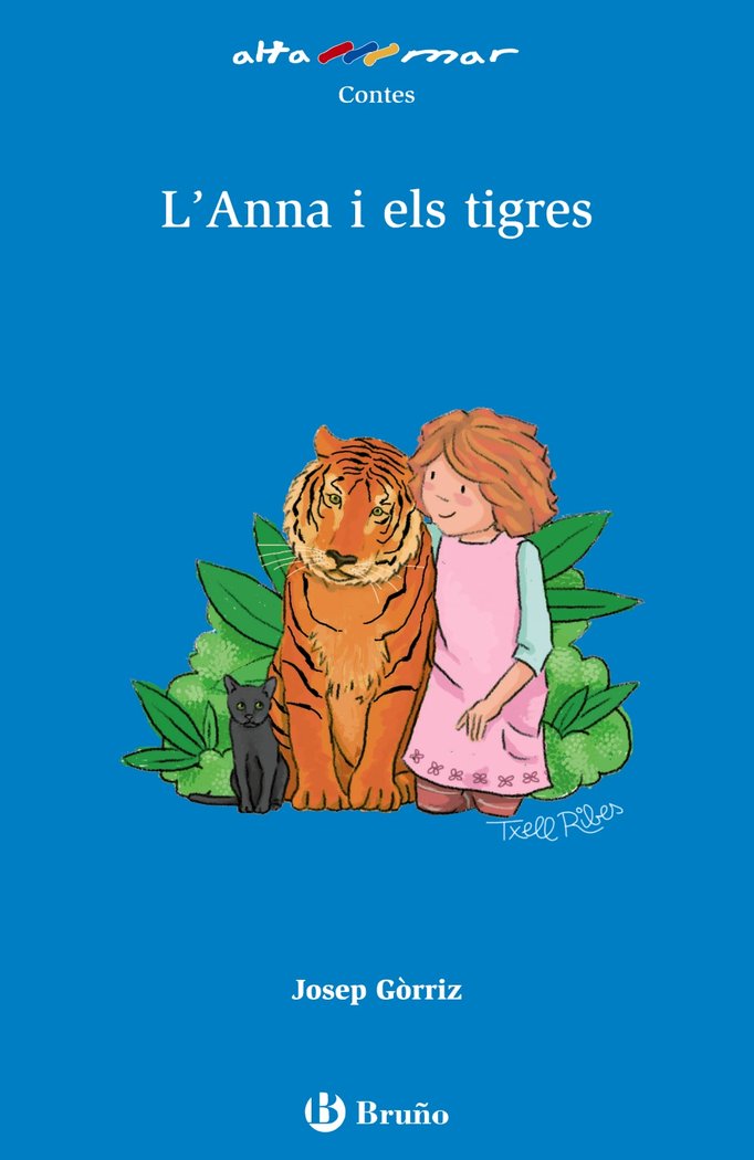 L'Anna i els tigres, de Gòrriz, Josep | portada del libro