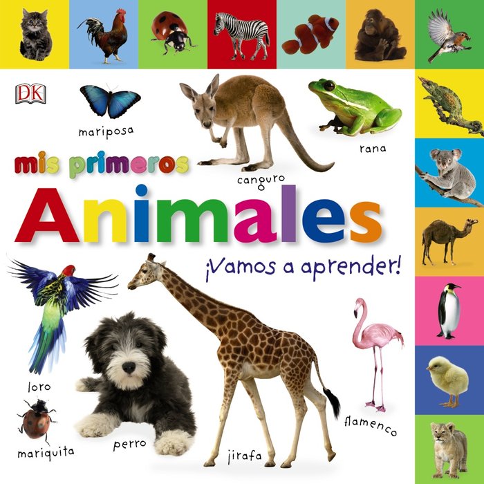 Mis primeros animales. ¡Vamos a aprender!, de Varios Autores | portada del libro