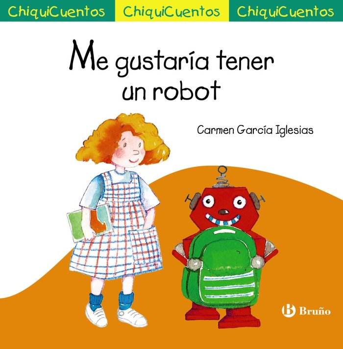 Me gustaría tener un robot, de García Iglesias, Carmen | portada del libro