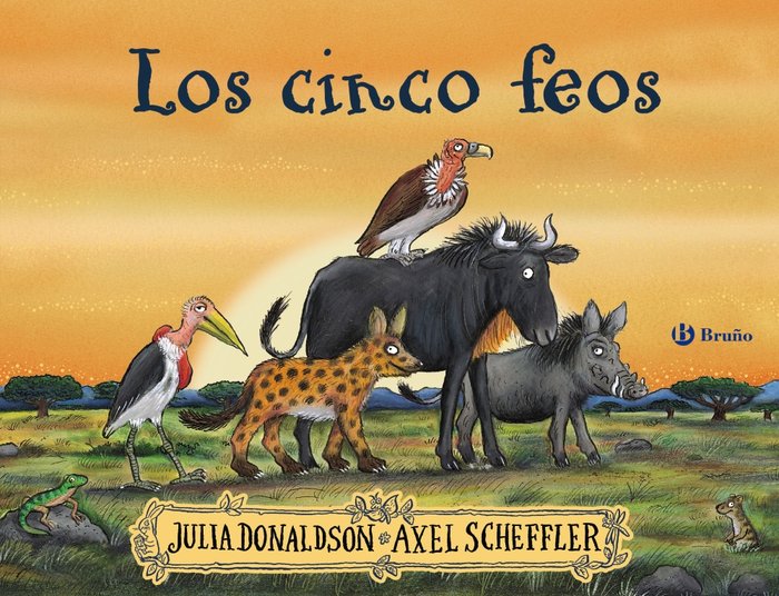 Los cinco feos, de Donaldson, Julia | portada del libro