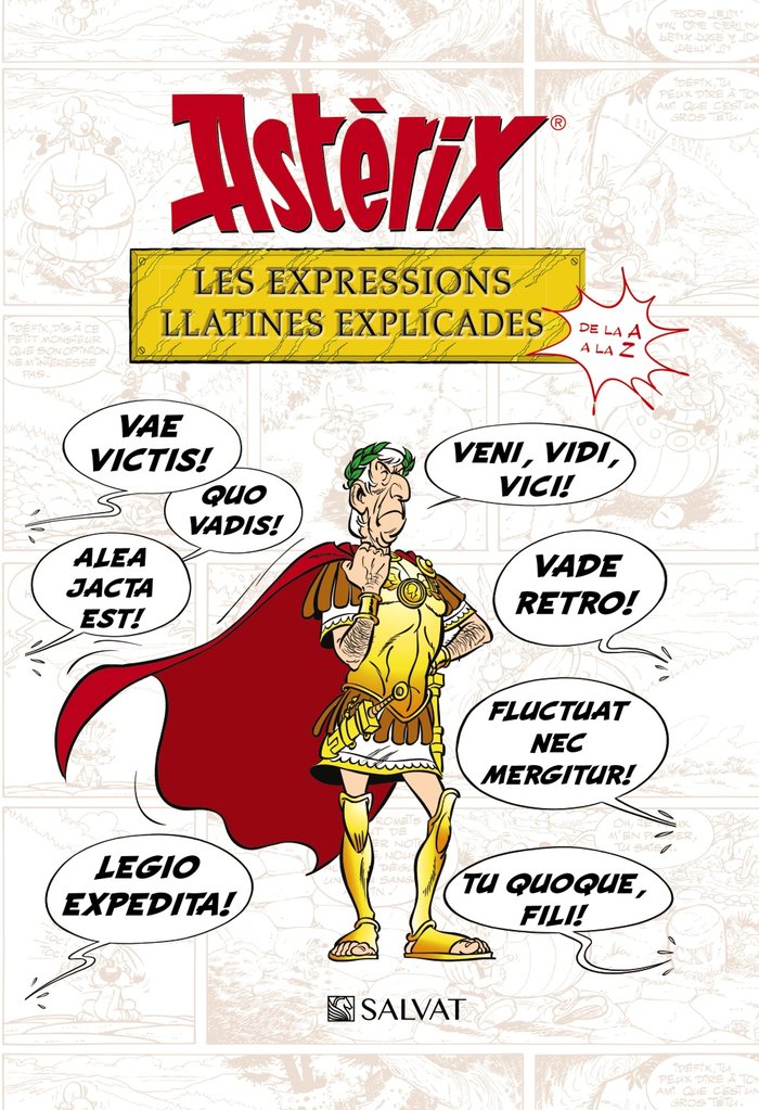 Astèrix. Les expressions llatines explicades, de Molin, Bernard-Pierre | portada del libro