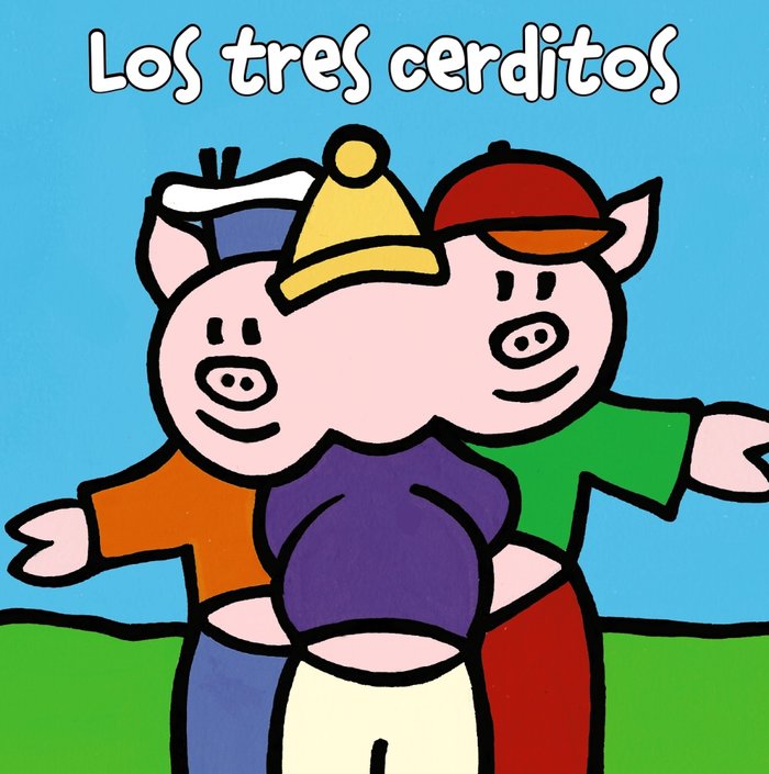 Los tres cerditos, de Van der Put, Klaartje | portada del libro