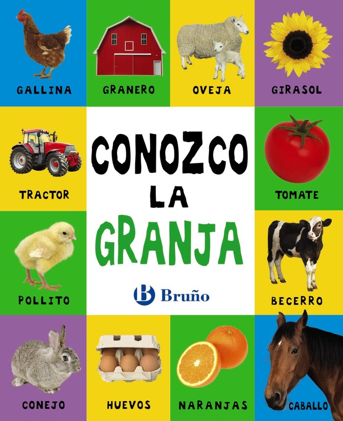 Conozco la granja, de Varios Autores | portada del libro