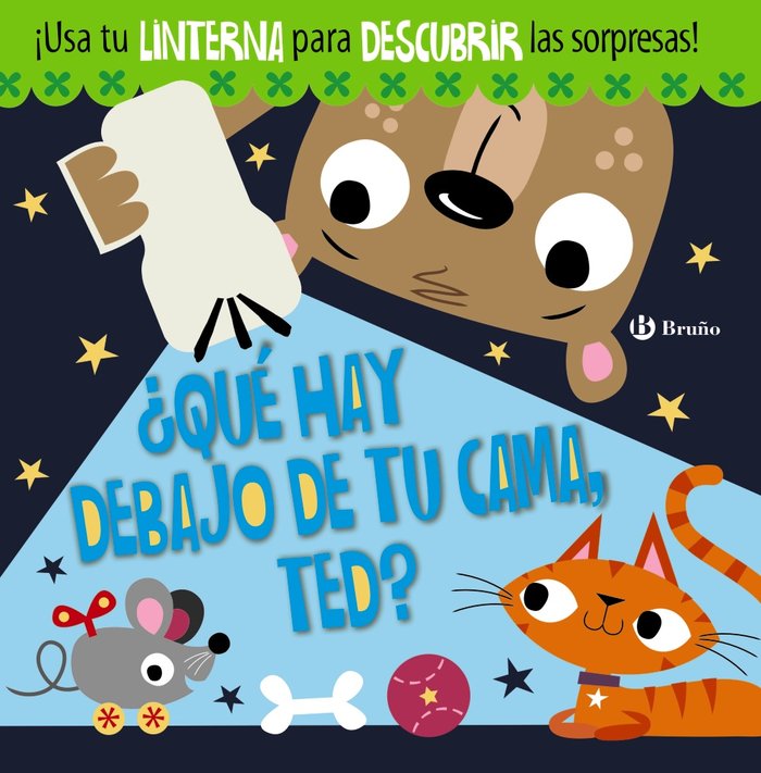 ¿Qué hay debajo de tu cama, Ted?, de Greening, Rosie | portada del libro