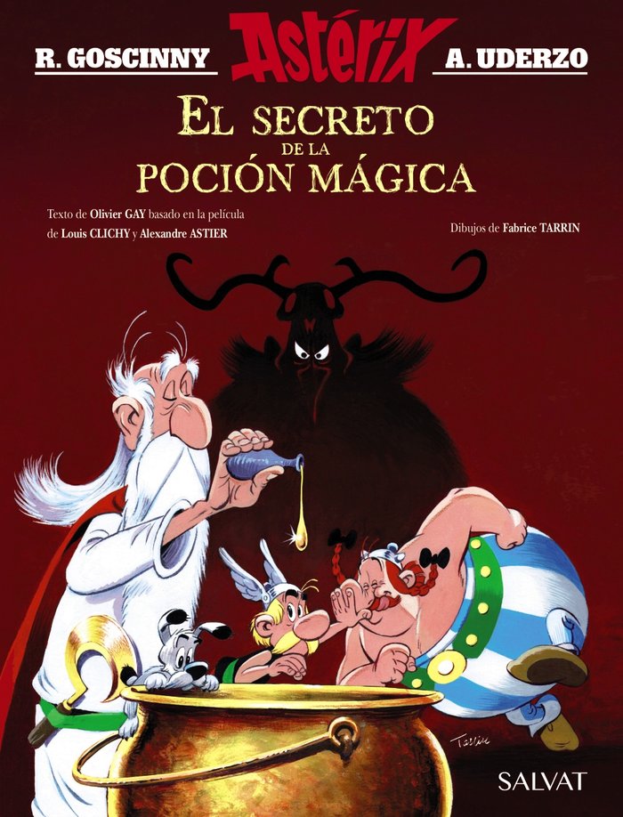 El secreto de la poción mágica. El álbum de la película, de Goscinny, René | portada del libro