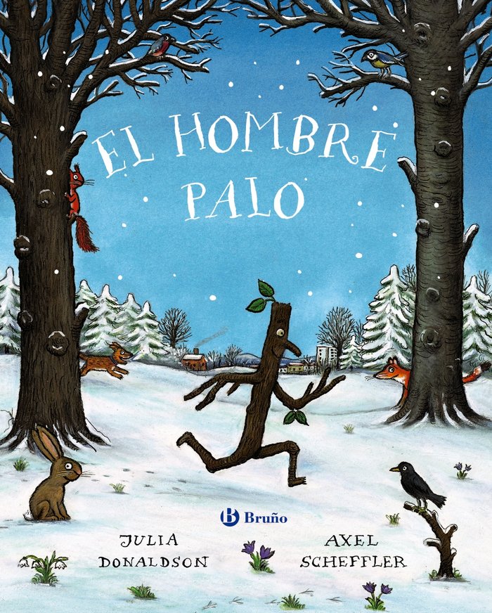 El hombre palo, de Donaldson, Julia | portada del libro