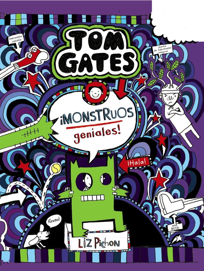 Tom Gates: ¡Monstruos geniales!, de Pichon, Liz | portada del libro