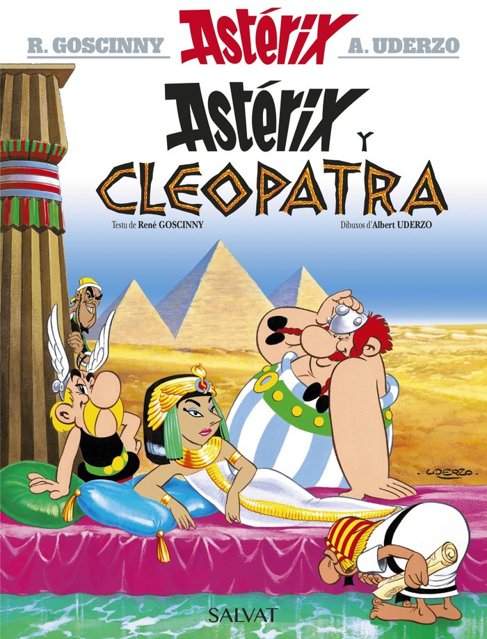 ASTERIX Y CLEOPATRA, de GOSCINNY, RENé | portada del libro