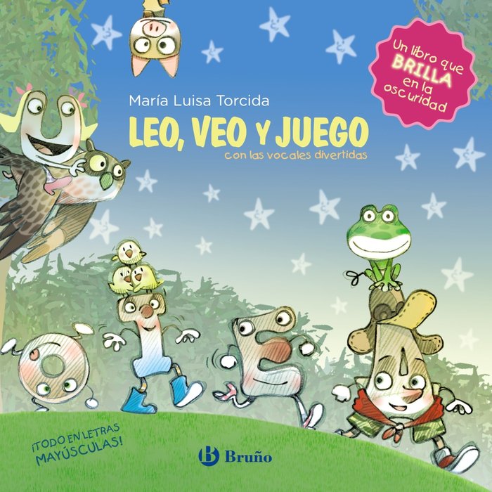 Leo, veo y juego con las vocales divertidas, de Torcida Álvarez, María Luisa | portada del libro