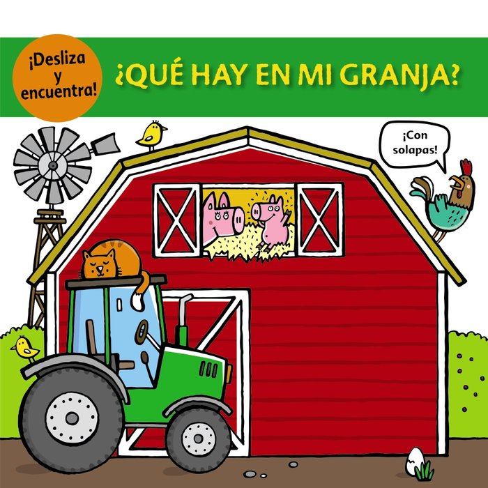 ¿Qué hay en mi granja?, de Cockayne, Hannah | portada del libro