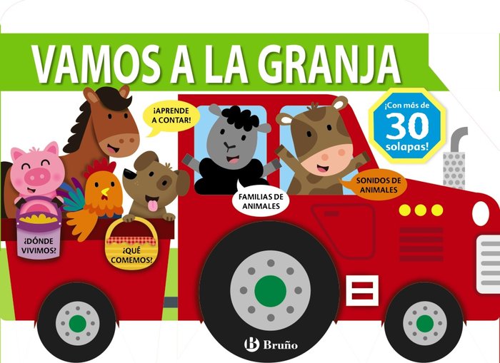 Vamos a la granja, de Varios Autores | portada del libro