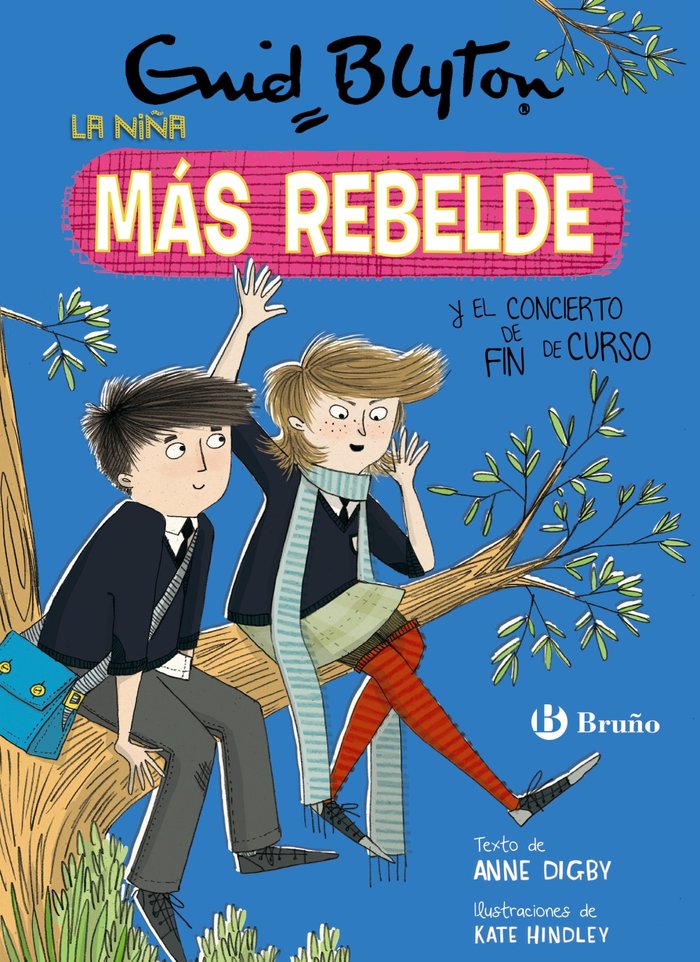 Enid Blyton. La niña más rebelde, 8. La niña más rebelde y el concierto de fin de curso, de Blyton, Enid | portada del libro