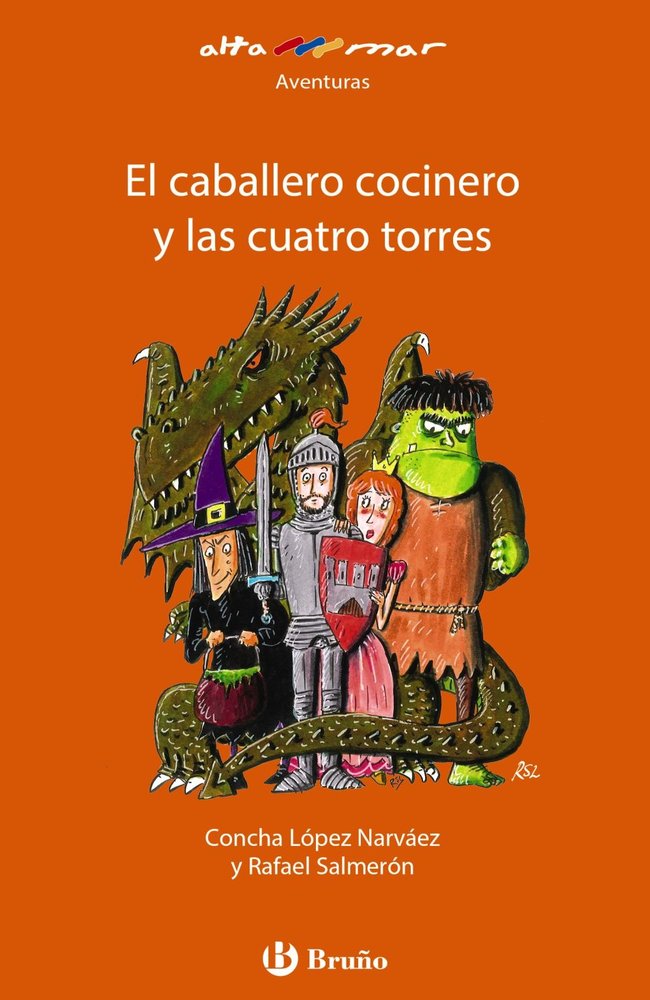 El caballero cocinero y las cuatro torres, de López Narváez, Concha | portada del libro