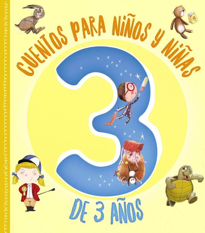 Cuentos para niños y niñas de 3 años, de Varios Autores | portada del libro