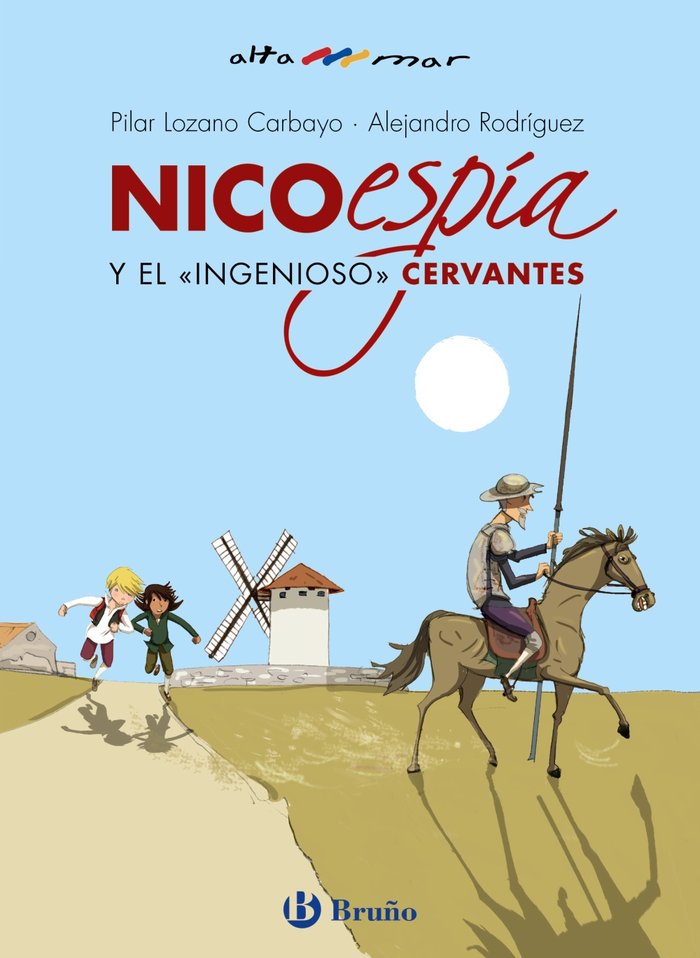 Nico, espía, y el «ingenioso» Cervantes, de Lozano Carbayo, Pilar | portada del libro