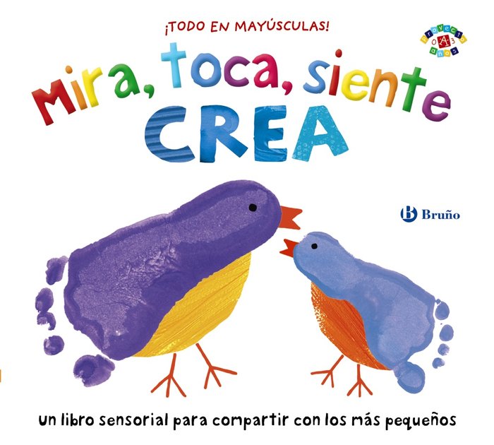 Mira, toca, siente. Crea, de Boultwood, Ellie | portada del libro