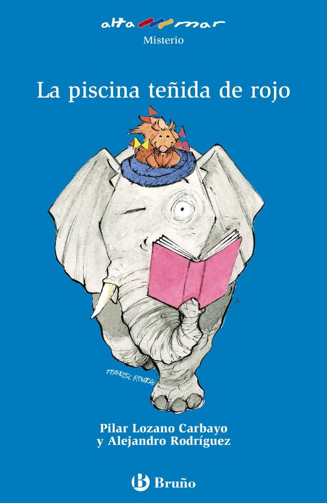 La piscina teñida de rojo, de Lozano Carbayo, Pilar | portada del libro