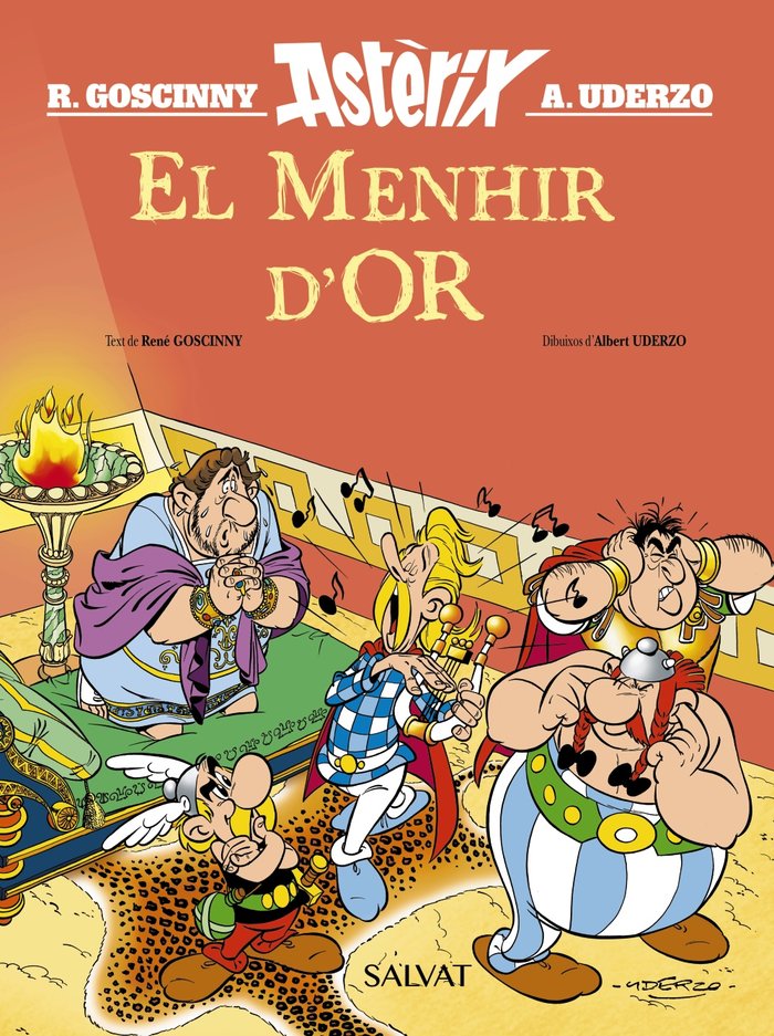 El Menhir d'Or, de Goscinny, René | portada del libro