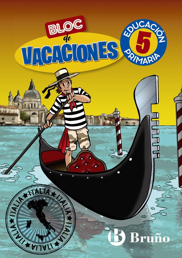 Bloc de vacaciones 5, de Murillo, Núria | portada del libro