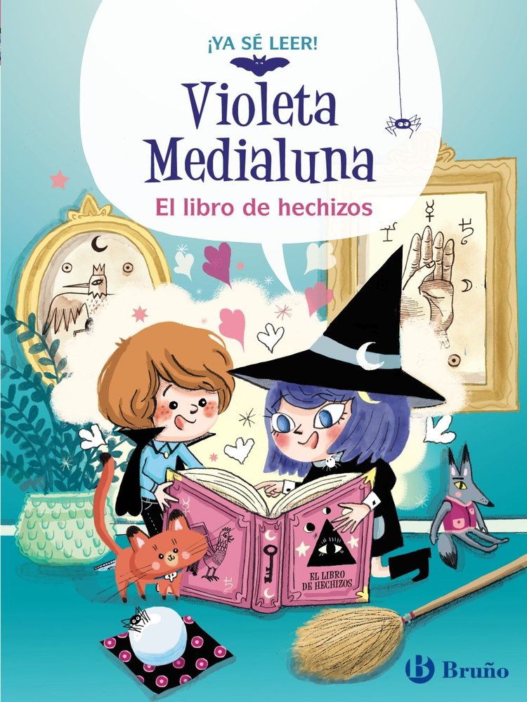 Violeta Medialuna, 1. El libro de hechizos, de ALMERAS, ARNAUD | portada del libro