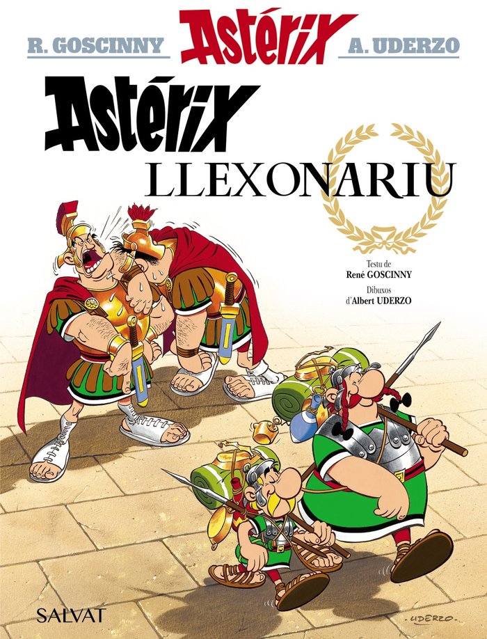 ASTERIX LLEXONARIU, de GOSCINNY, RENE | portada del libro