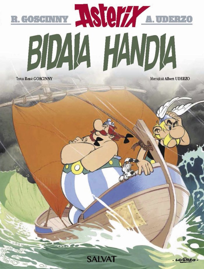 Bidaia handia, de GOSCINNY, RENE | portada del libro
