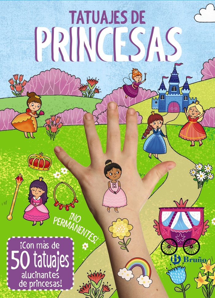 TATUAJES DE PRINCESAS, de STEMP, TONI | portada del libro