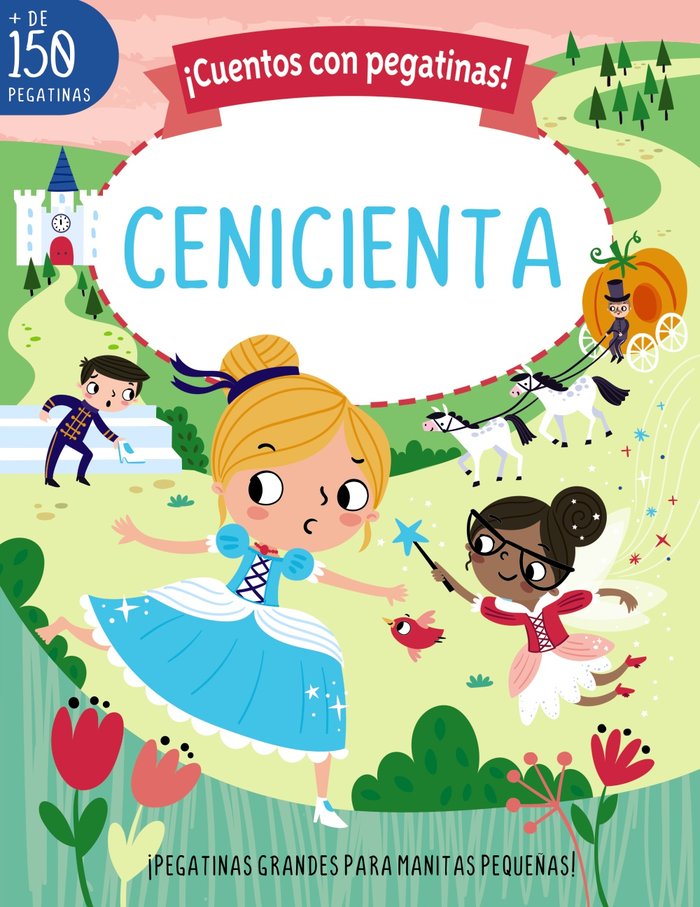 CUENTOS CON PEGATINAS CENICIENTA, de STEMP, TONI | portada del libro