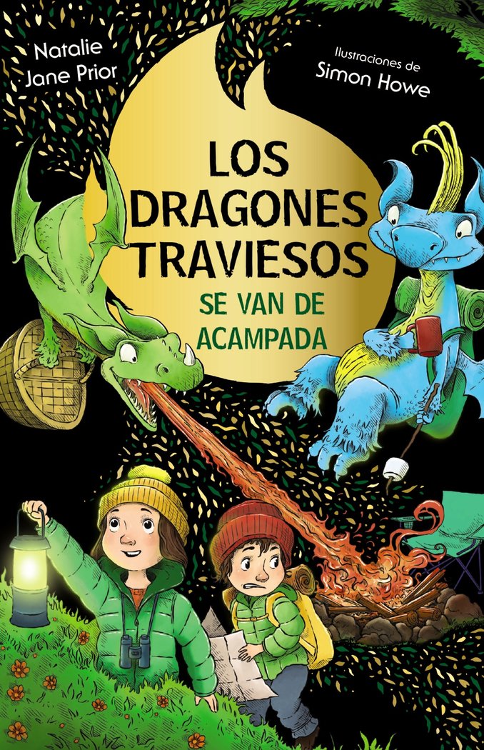 LOS DRAGONES TRAVIESOS 4 LOS DRAGONES TRAVIESOS SE VAN DE, de PRIOR, NATALIE JANE | portada del libro