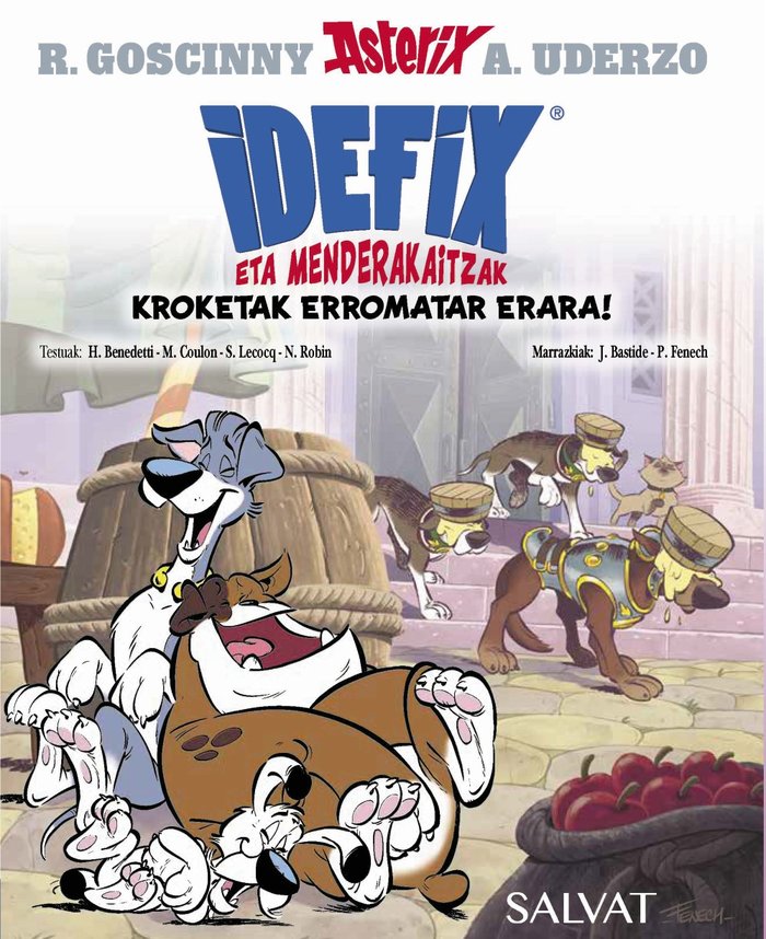 Idefix eta menderakaitzak, 2. Kroketak erromatar erara!, de GOSCINNY, RENE | portada del libro