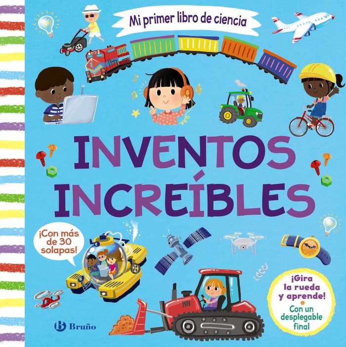 MI PRIMER LIBRO DE CIENCIA INVENTOS INCREIBLES, de VARIOS AUTORES | portada del libro
