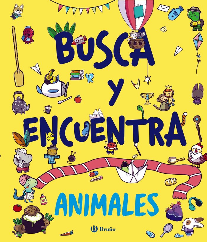 BUSCA Y ENCUENTRA ANIMALES, de VARIOS AUTORES | portada del libro