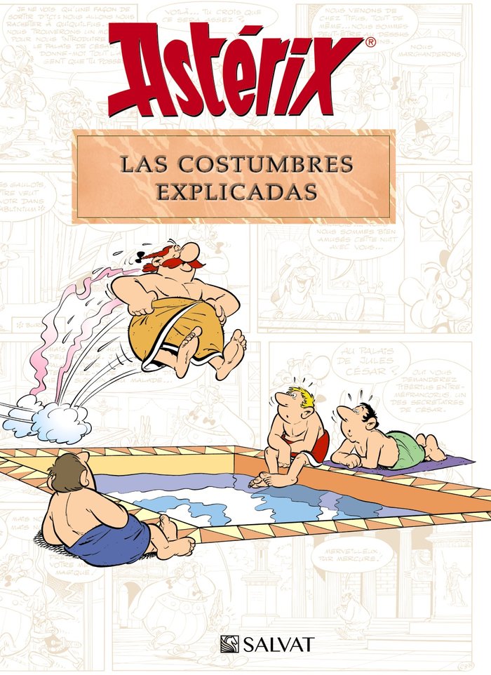 ASTERIX LAS COSTUMBRES EXPLICADAS, de MOLIN, BERNARD-PIERRE | portada del libro