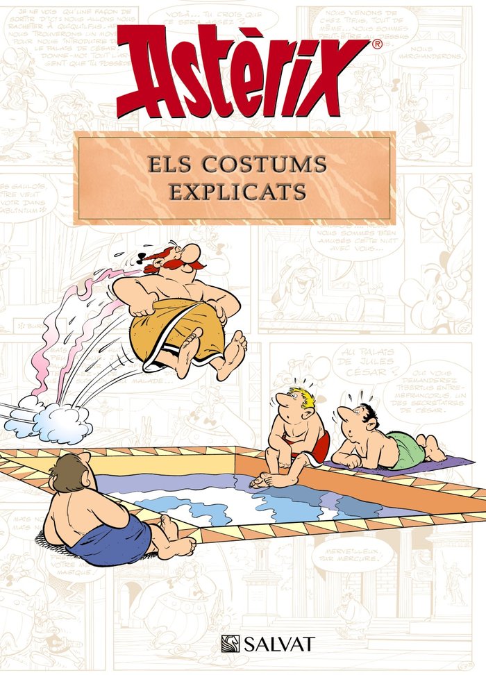 ASTERIX ELS COSTUMS EXPLICATS, de MOLIN, BERNARD-PIERRE | portada del libro