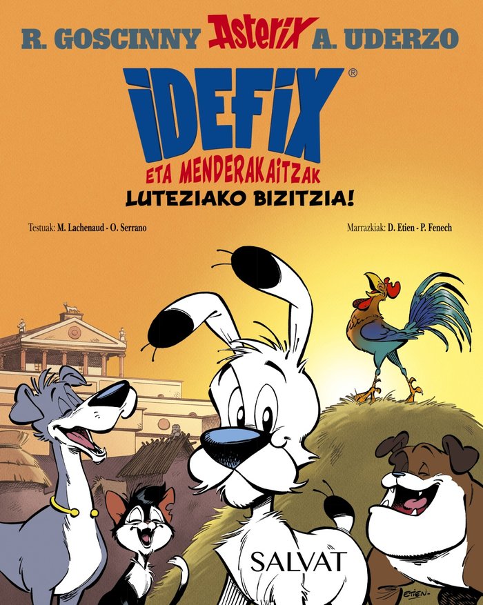 Idefix eta menderakaitzak, 3. Luteziako bizitzia!, de GOSCINNY, RENE | portada del libro