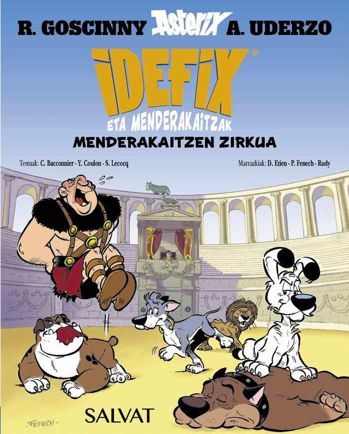 Idefix eta menderakaitzak, 4. Menderakaitzen zirkua, de GOSCINNY, RENE | portada del libro