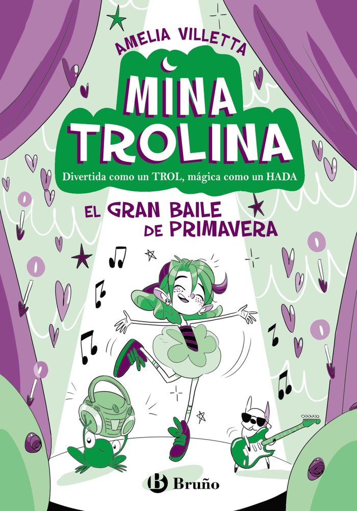 MINA TROLINA 2 EL GRAN BAILE DE PRIMAVERA, de VILLETTA, AMELIA | portada del libro