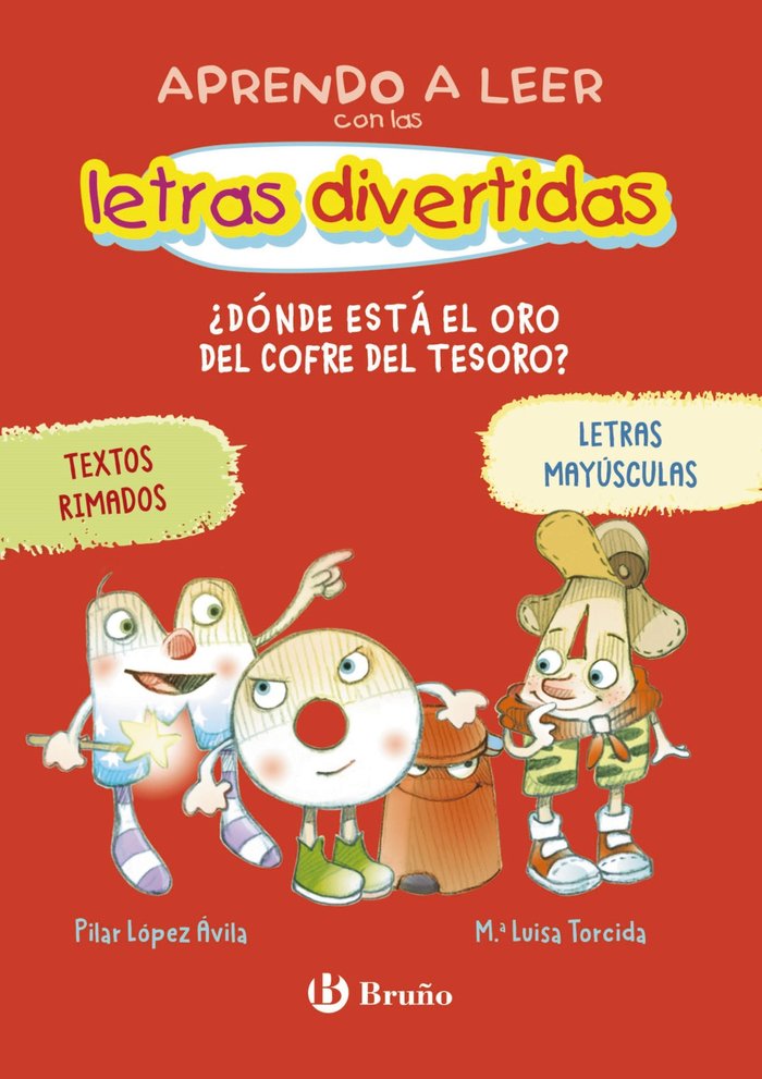 APRENDO A LEER CON LAS LETRAS DIVERTIDAS 1 DONDE ESTA EL O, de LOPEZ AVILA, PILAR | portada del libro