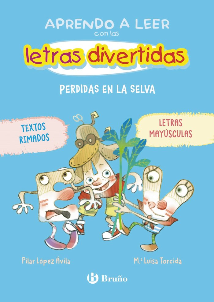 APRENDO A LEER CON LAS LETRAS DIVERTIDAS 2 PERDIDAS EN LA, de LOPEZ AVILA, PILAR | portada del libro