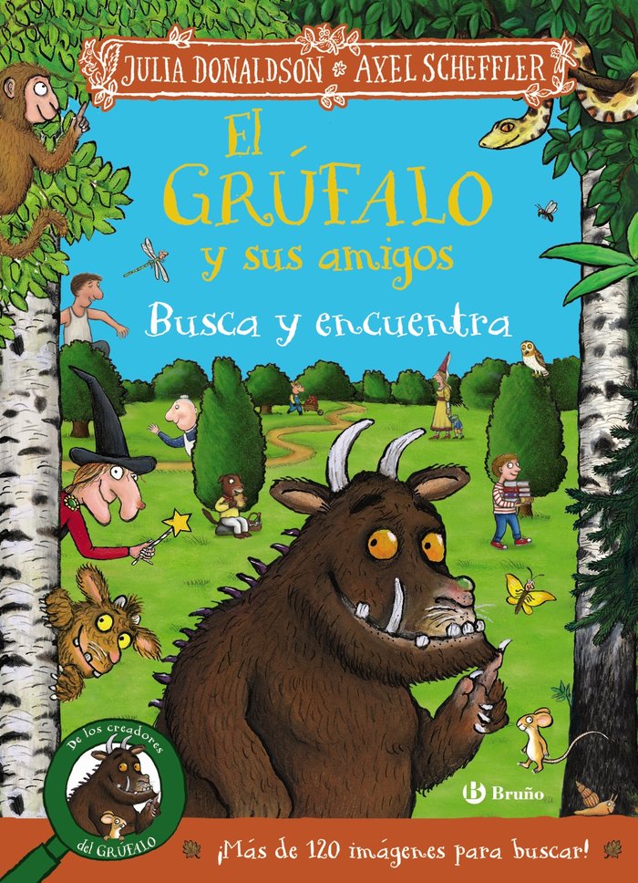GRUFALO Y SUS AMIGOS.BUSCA Y ENCUENTRA, de AA.VV. | portada del libro
