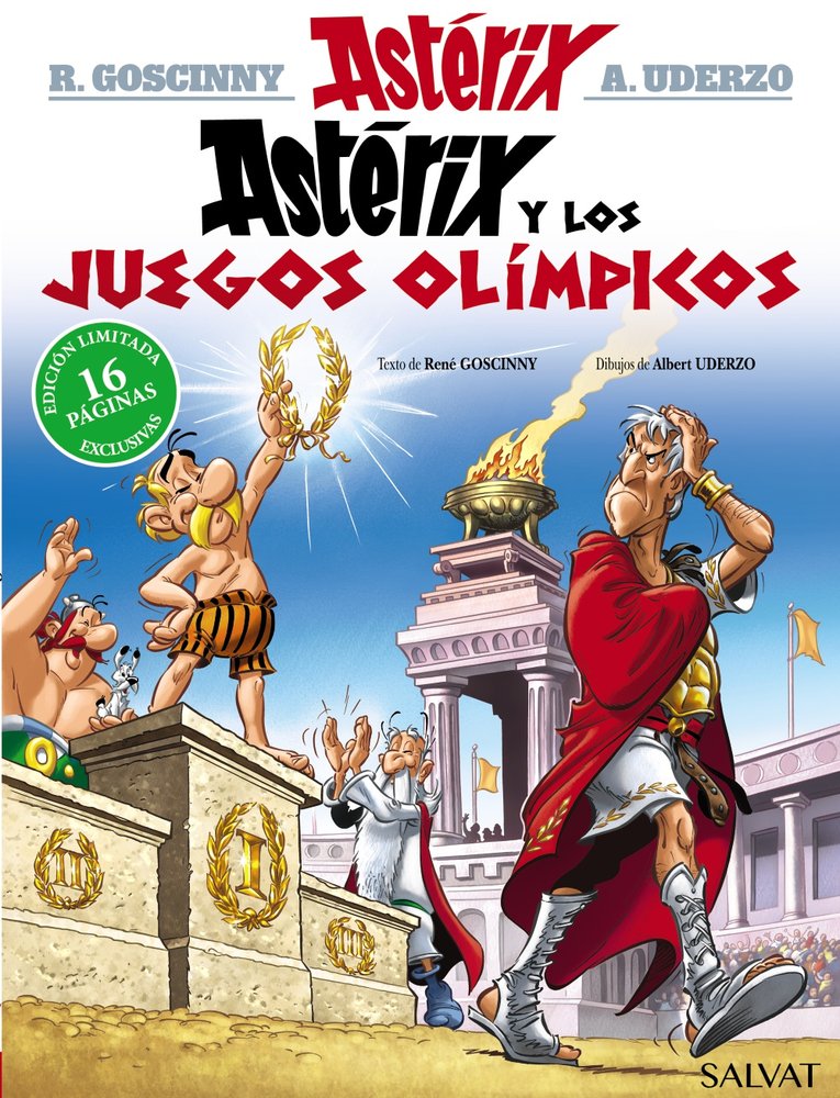 ASTERIX Y LOS JUEGOS OLIMPICOS EDICION 2024, de GOSCINNY, RENE | portada del libro