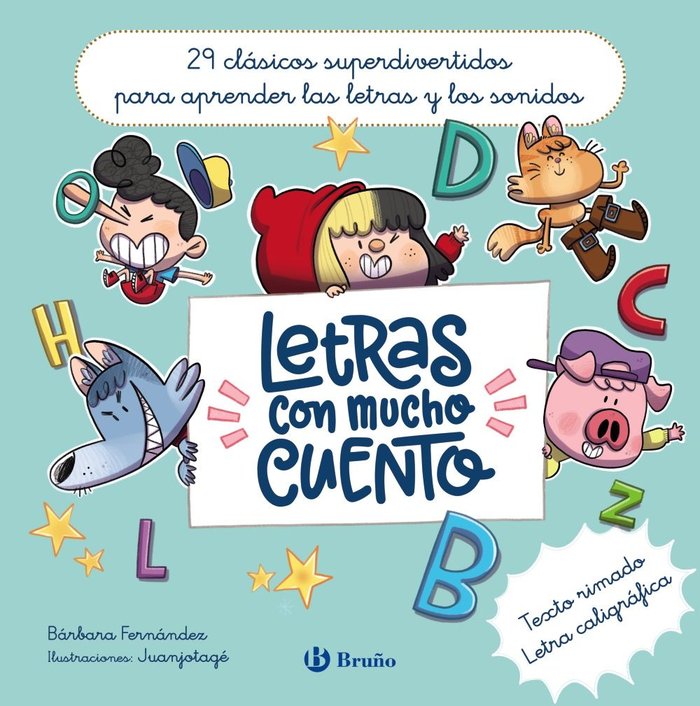 LETRAS CON MUCHO CUENTO, de FERNANDEZ, BARBARA | portada del libro