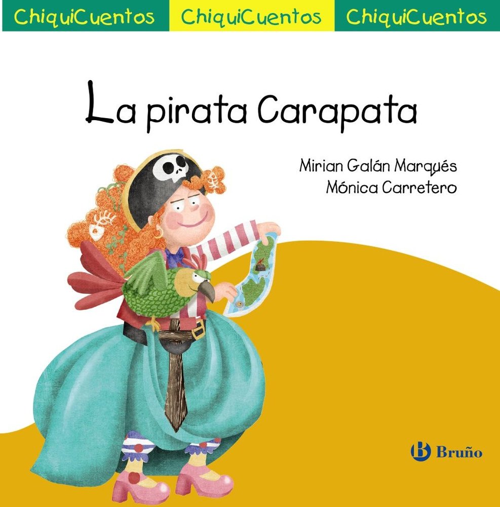 ChiquiCuento 73. La pirata Carapata, de GALAN, MIRIAM | portada del libro