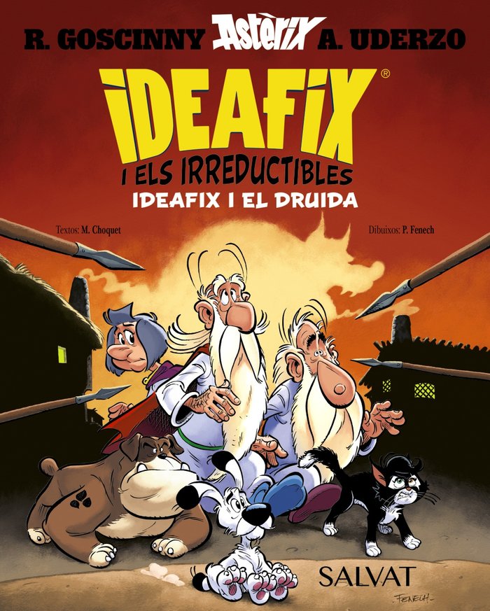IDEAFIX I ELS IRREDUCTIBLES 5 IDEAFIX I EL DRUIDA, de GOSCINNY, RENE | portada del libro
